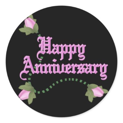 Anniversary Roses Sticker by Ricaso_Greetings