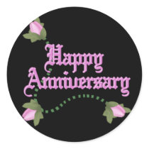 Anniversary Roses stickers by Ricaso_Greetings Anniversary Roses stickers