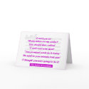 Anniversary - The Lyrics of Marriage cards
