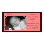 Announcement photo Lilou photo cards