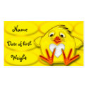 announcement profile card (chicken ) business cards by little_ones announcement profile card (chicken ) business cards