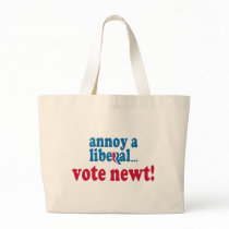 Annoy a Liberal Canvas Bags