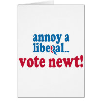 Annoy a Liberal Greeting Cards