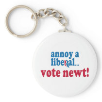 Annoy a Liberal Keychain