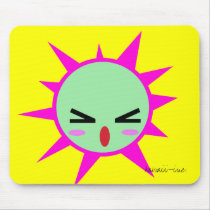 Annoyed Blob mousepads
