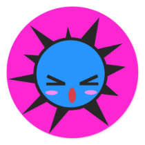 annoyed blob stickers
