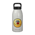 Annoyed Smiley Face Grumpey Drinking Bottle