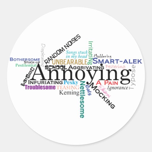 annoying-word-cloud-sticker-zazzle