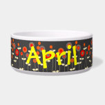 Annual Barbecue with custom name Dog Bowls