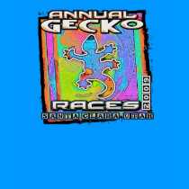 Annual Gecko Races t-shirts by dudeXtreme Annual Gecko Races t-shirts