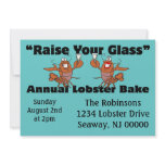 Annual Lobster Bake Toasting Lobsters Announcements