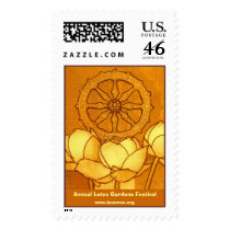 Annual Lotus Gardens Festival postage