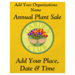 Annual Plant Sale, Flyer