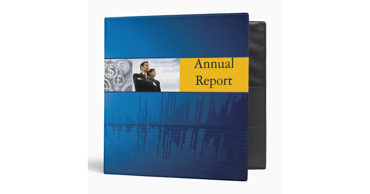 Annual Report Binder Zazzle