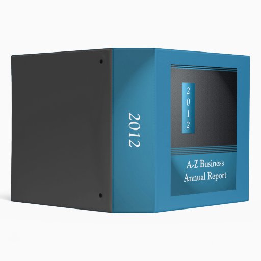 Report Binders, Custom Report 3 Ring Binder Designs