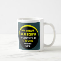Annular Solar Eclipse 5/20/2012 Coffee Mug