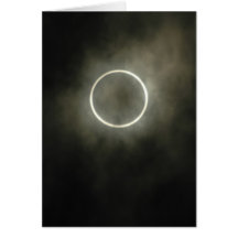 Annular Solar Eclipse Greeting Card