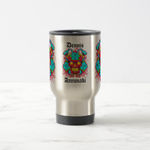 Annunaki Serpent King Travel Mug