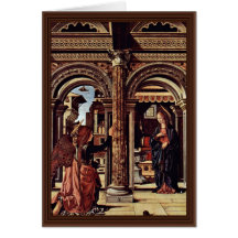 Annunciation Altar By Cossa Francesco Del Card