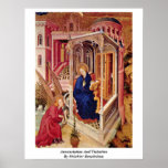 Annunciation And Visitationby Melchior Broederlam Print