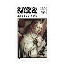 Annunciation Angel  By Eyck Hubert Van Postage Stamps