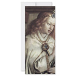 Annunciation Angel  By Eyck Hubert Van Rack Card Design