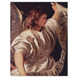 Annunciation Angel By Tizian (Best Quality) Flyer Design