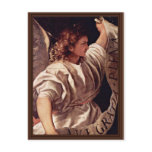 Annunciation Angel By Tizian (Best Quality) Post Cards