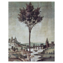 Annunciation  By Botticelli Sandro (Best Quality) Customized Letterhead