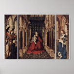 Annunciation By Eyck Jan Van (Best Quality) Poster