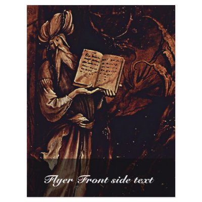 Annunciation  By Grünewald Mathis Gothart (Best Qu Full Color Flyer by Artcollection