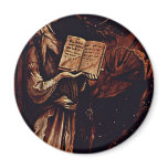 Annunciation  By Grünewald Mathis Gothart (Best Qu Refrigerator Magnet