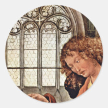 Annunciation  By Grünewald Mathis Gothart (Best Qu Stickers
