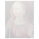 Annunciation  By Leonardo Da Vinci letterhead