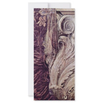 Annunciation  By Leonardo Da Vinci Rack Card Template