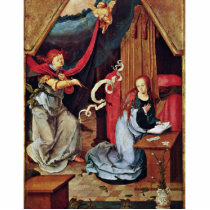 Annunciation By Leyden Lucas Van (Best Quality) Cut Outs