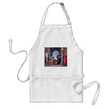 Annunciation By Mariotto Albertinelli (Best Qualit Apron