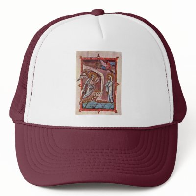 Annunciation By Meister Des Hitda-Evangeliars (Bes Hat by Artcollection