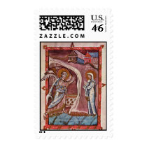 Annunciation By Meister Des Hitda-Evangeliars (Bes Stamps