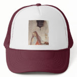 Annunciation  By Pontormo Jacopo Mesh Hat