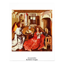 Annunciation By Robert Campin posters