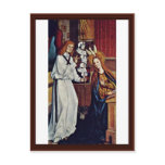 Annunciation By Zeitblom Bartholomäus Postcard