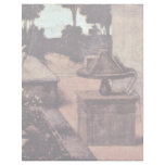 Annunciation Detail By Leonardo Da Vinci Letterhead Template