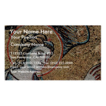 Annunciation Detail By Pietro Cavallini Business Card Templates