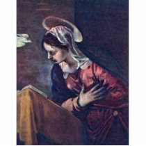 Annunciation Detail By Tintoretto Jacopo (Best Qua Photo Sculpture