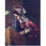 Annunciation Detail By Tintoretto Jacopo (Best Qua Photo Sculpture