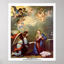 Annunciation Detail Poster