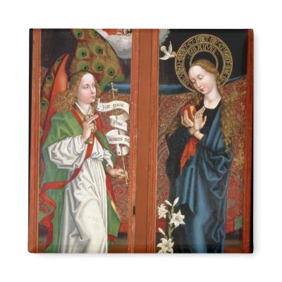 Annunciation Magnet by bridgemanart