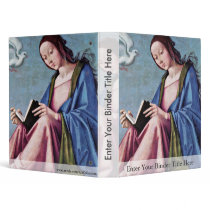 Annunciation (Reading Mary) By Lorenzo Costa Binder