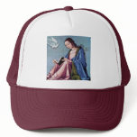 Annunciation (Reading Mary) By Lorenzo Costa Mesh Hats